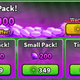 Mini War | Super Gem Pack | 1999 Robux